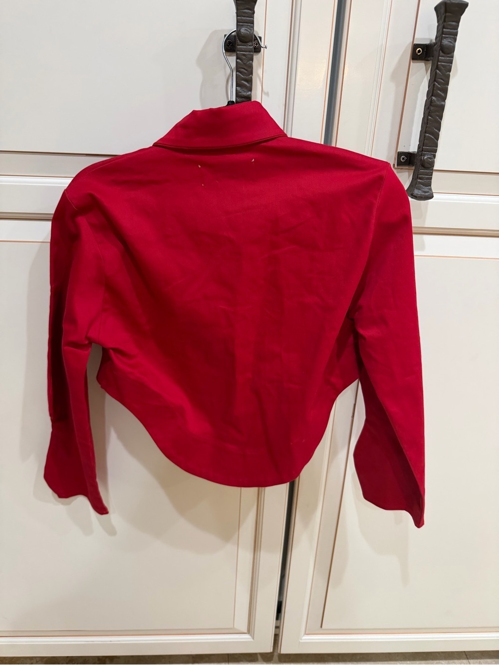SELFI Two Wave Cropped Shirt Red South Africa (124) - Picture 8 of 12